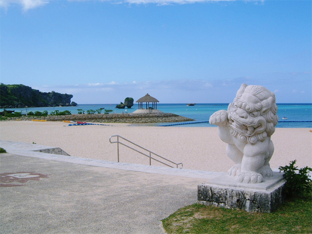 恩納海浜公園 ナビービーチの画像